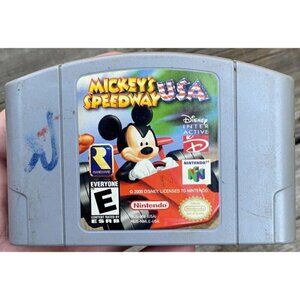 Mickey's Speedway USA (Nintendo 64, 2000) Authentic N64 Game Cart Only
